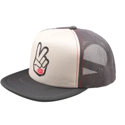 Troy Lee Designs Hats^Trucker Snapback Peace Out Vintage White / Carbon