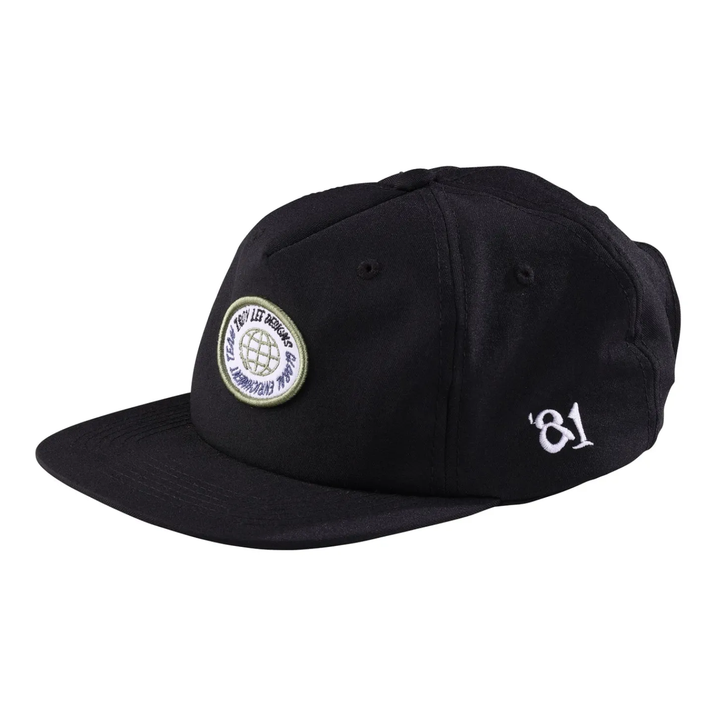 Troy Lee Designs Hats^Unstructured Strapback Enrichment Black