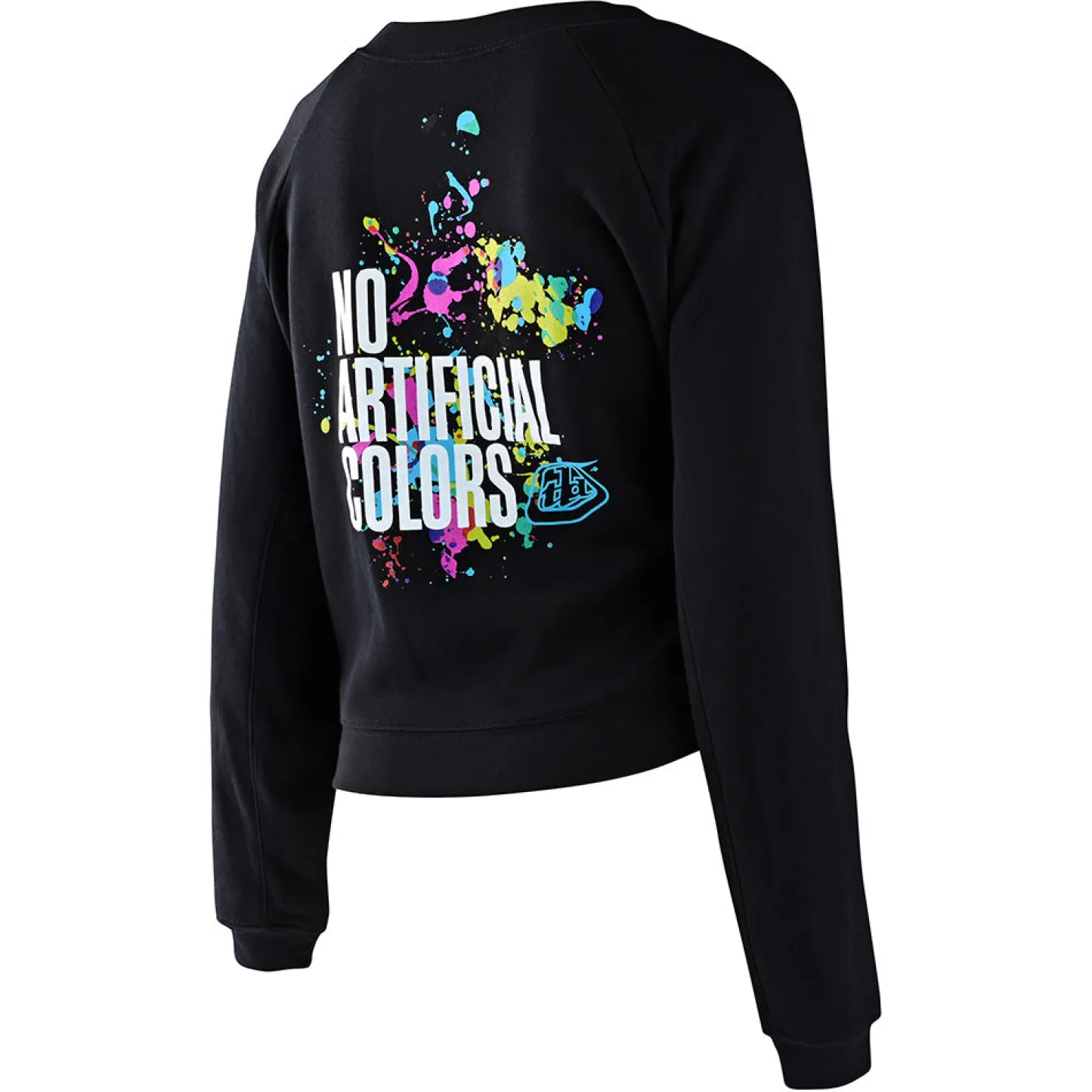 Women Troy Lee Designs Women's Outerwear^Womens Crop Top Pullover No Artificial Colors Black