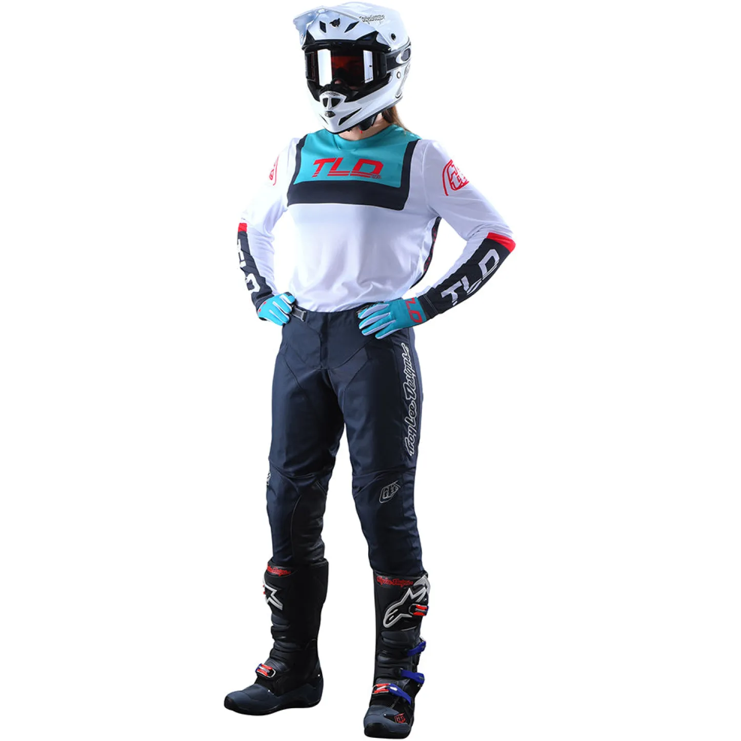 Women Troy Lee Designs Jerseys^Womens GP Jersey Brazen White