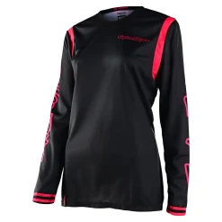Women Troy Lee Designs Jerseys^Womens GP Jersey Mono Black / Flo Red