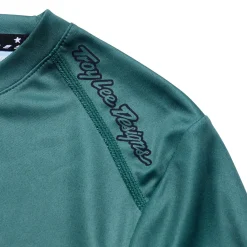 Women Troy Lee Designs Jerseys|Lilium - Wmns^Womens Lilium Long Sleeve Jersey Mono Jade
