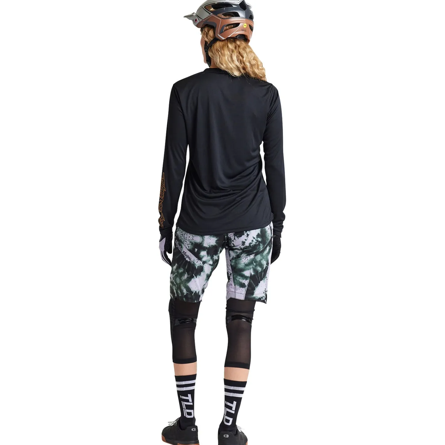 Women Troy Lee Designs Jerseys|Lilium - Wmns^Womens Lilium LS Jersey Solid Black