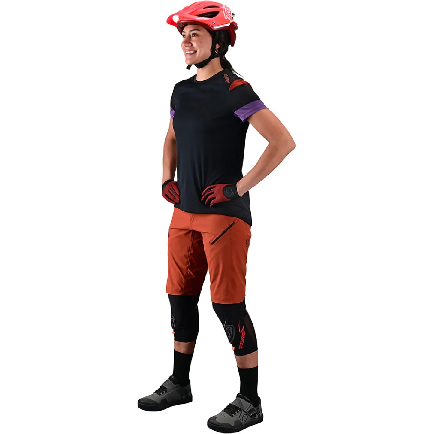 Women Troy Lee Designs Shorts & Pants|Lilium - Wmns^Womens Lilium Short No Liner Solid Copper