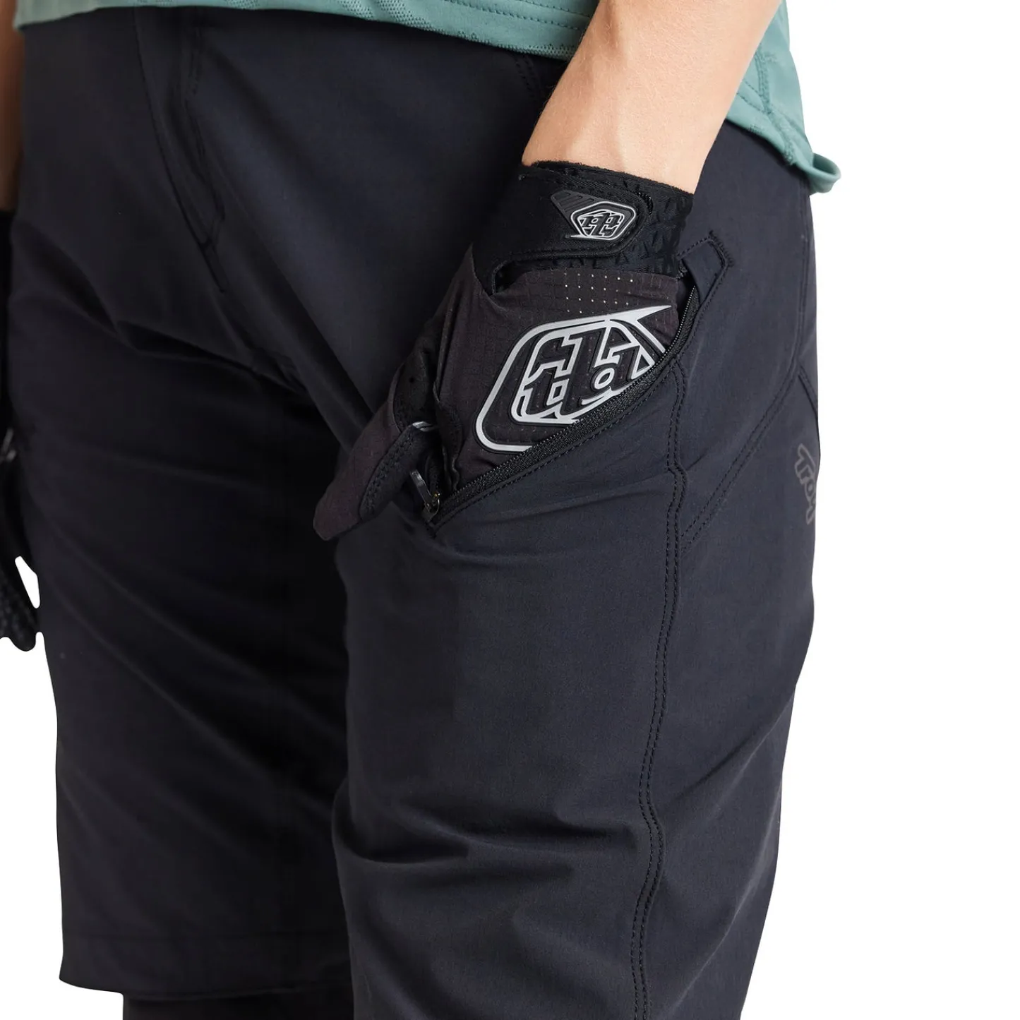 Women Troy Lee Designs Shorts & Pants|Lilium - Wmns^Womens Lilium Short No Liner Solid Black