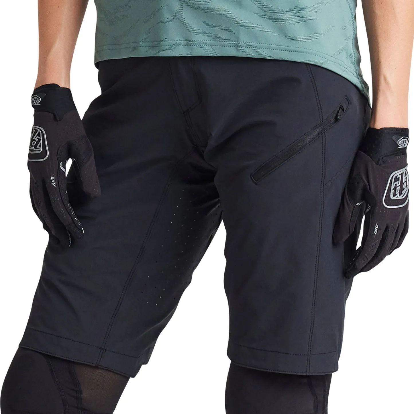 Women Troy Lee Designs Shorts & Pants|Lilium - Wmns^Womens Lilium Short No Liner Solid Black