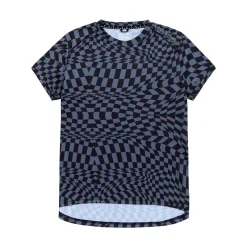 Women Troy Lee Designs Jerseys|Lilium - Wmns^Womens Lilium Short Sleeve Jersey Twisted Checkers Black