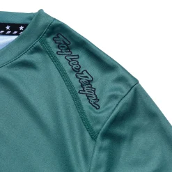 Women Troy Lee Designs Jerseys|Lilium - Wmns^Womens Lilium Short Sleeve Jersey Mono Jade