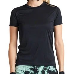 Women Troy Lee Designs Jerseys|Lilium - Wmns^Womens Lilium SS Jersey Solid Black
