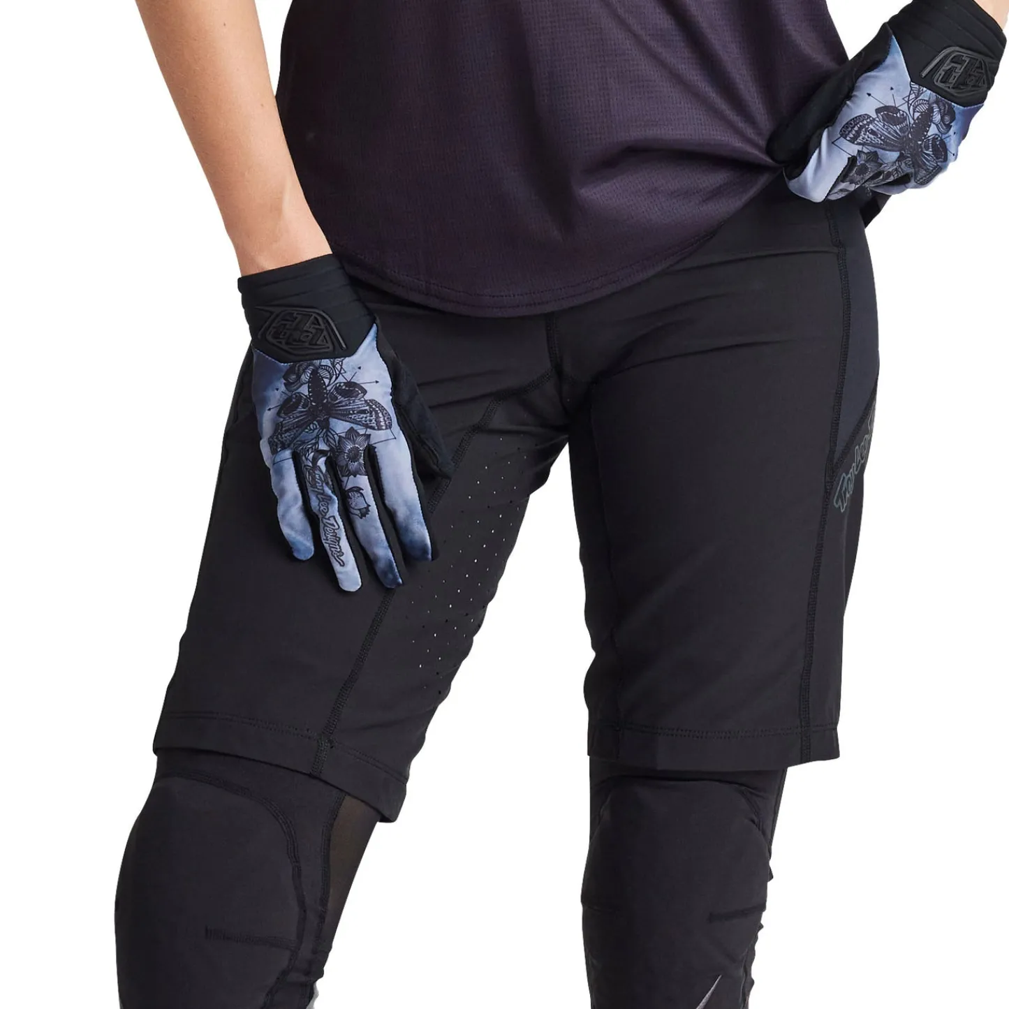 Women Troy Lee Designs Shorts & Pants|Luxe - Wmns^Womens Luxe Short No Liner Solid Black
