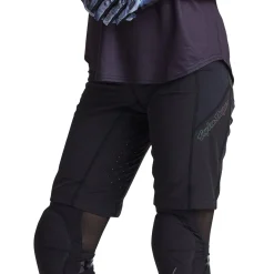 Women Troy Lee Designs Shorts & Pants|Luxe - Wmns^Womens Luxe Short No Liner Solid Black
