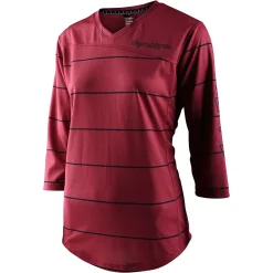 Women Troy Lee Designs Jerseys|Mischief - Wmns^Womens Mischief Jersey Pinstripe Elderberry