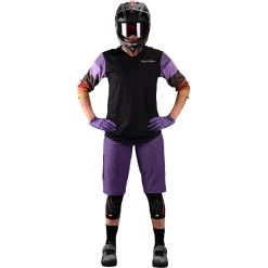 Women Troy Lee Designs Jerseys|Enduro^Womens Mischief Jersey Rugby Black