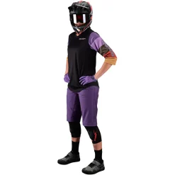Women Troy Lee Designs Jerseys|Enduro^Womens Mischief Jersey Rugby Black