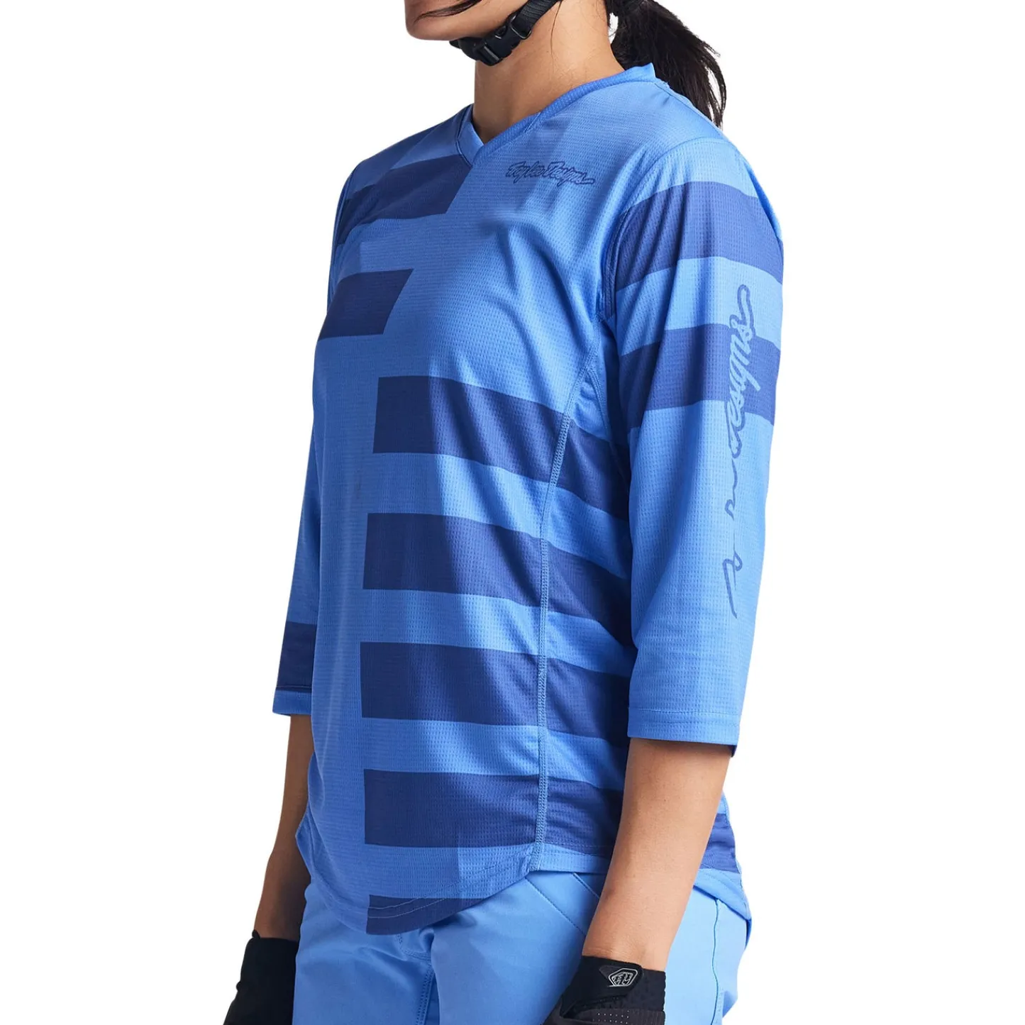 Women Troy Lee Designs Jerseys|Mischief - Wmns^Womens Mischief Jersey Split Stripe Wildflower