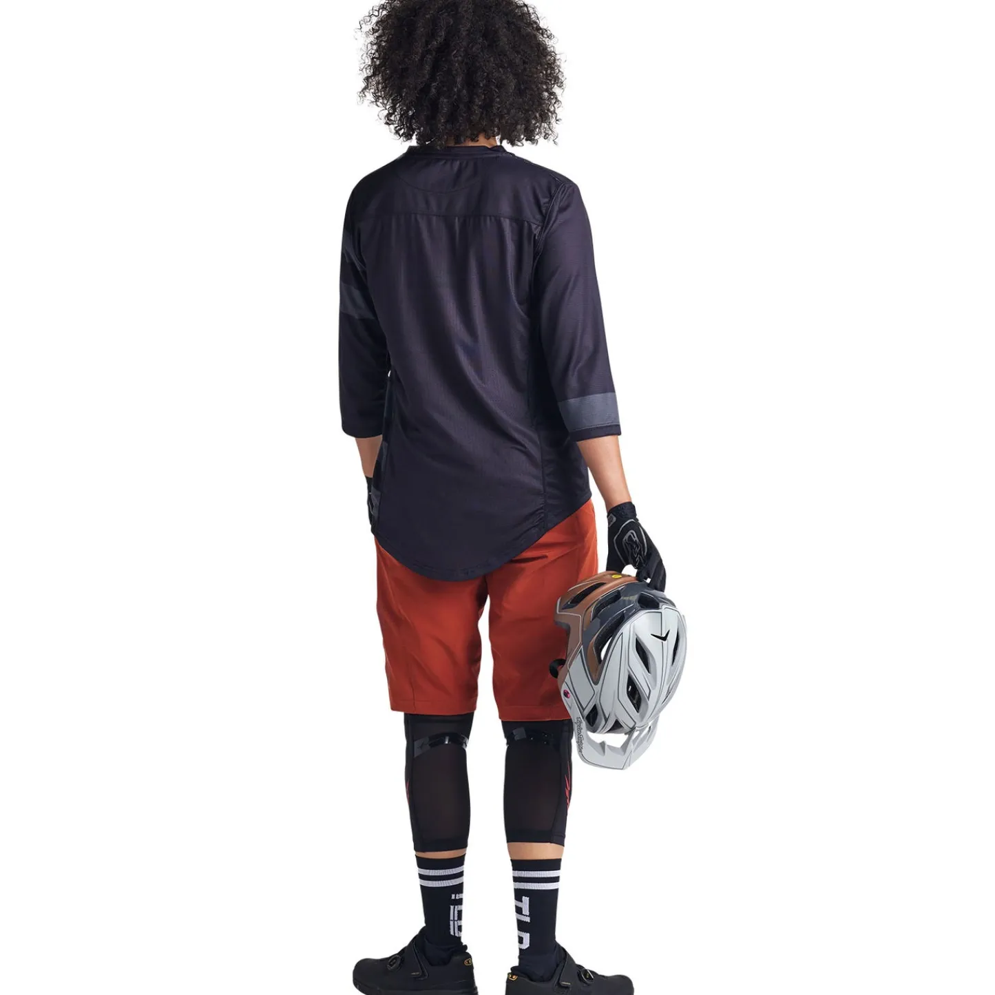 Women Troy Lee Designs Jerseys|Mischief - Wmns^Womens Mischief Jersey Split Stripe Black