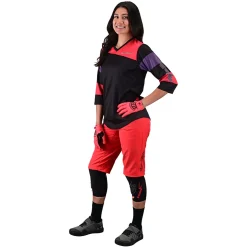 Women Troy Lee Designs Shorts & Pants|Mischief - Wmns^Womens Mischief Short No Liner Solid Firecracker
