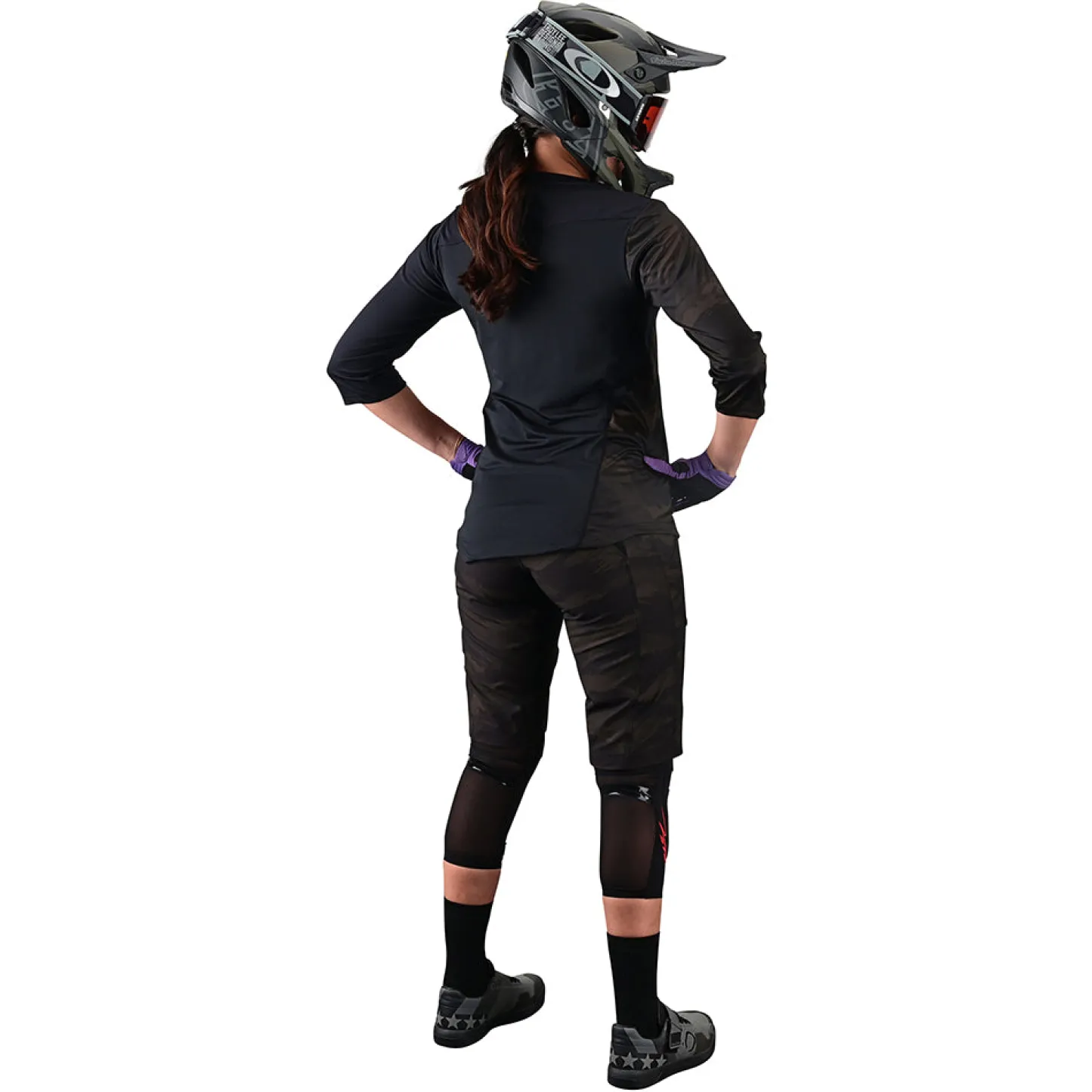 Women Troy Lee Designs Shorts & Pants|Mischief - Wmns^Womens Mischief Short No Liner Brushed Camo Army