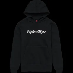 Women Troy Lee Designs Women's Outerwear^Womens Pullover Signature Black