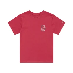 Women Troy Lee Designs Women's Tees^Womens Short Sleeve Tee Peace Out Fuchsia