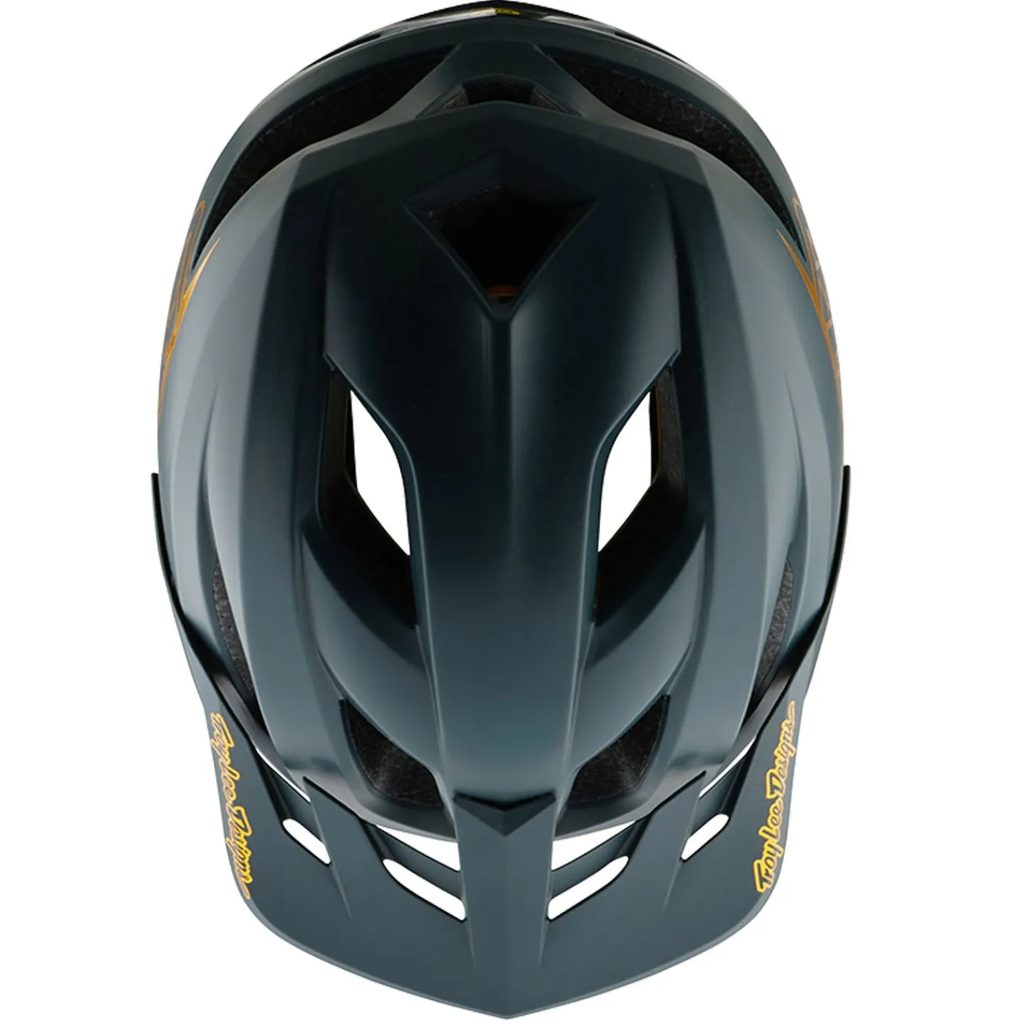 Troy Lee Designs Helmets|Helmets^Youth Flowline Helmet Point Gray / Gold