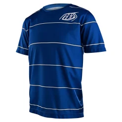 Troy Lee Designs Jerseys^Youth Flowline SS Jersey Revert True Blue