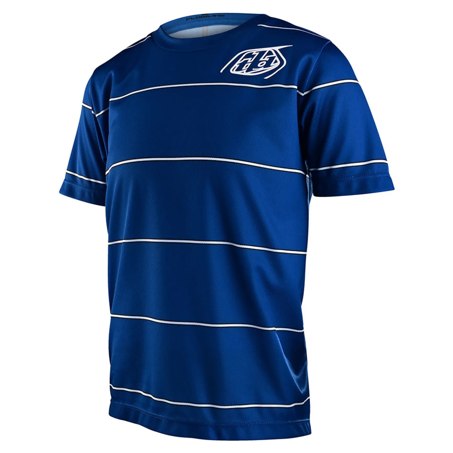 Troy Lee Designs Jerseys^Youth Flowline SS Jersey Revert True Blue