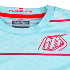 Troy Lee Designs Jerseys^Youth Flowline SS Jersey Revert Water