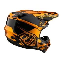 Troy Lee Designs Helmets^Youth GP Helmet Check Up Gold / Black