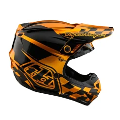 Troy Lee Designs Helmets^Youth GP Helmet Check Up Gold / Black