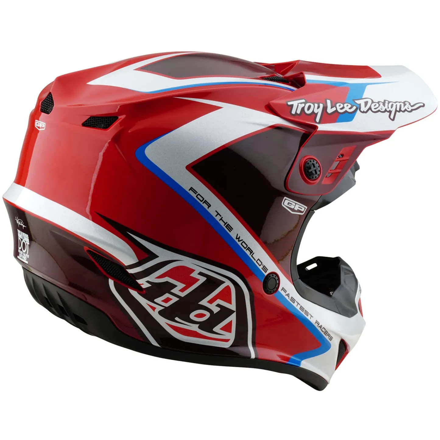 Troy Lee Designs Helmets|Off Road^Youth GP Helmet Shutter Red