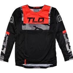Troy Lee Designs Jerseys^Youth GP Jersey Brazen Camo Black / Orange