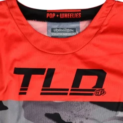 Troy Lee Designs Jerseys^Youth GP Jersey Brazen Camo Black / Orange