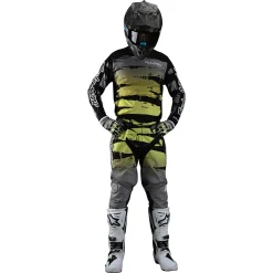 Troy Lee Designs Pants^Youth GP Pant Brushed Black / Glo Green