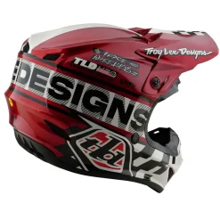Troy Lee Designs Helmets|Off Road^Youth GP Pro Helmet Fifty-50 White / Red