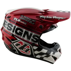 Troy Lee Designs Helmets|Off Road^Youth GP Pro Helmet Fifty-50 White / Red