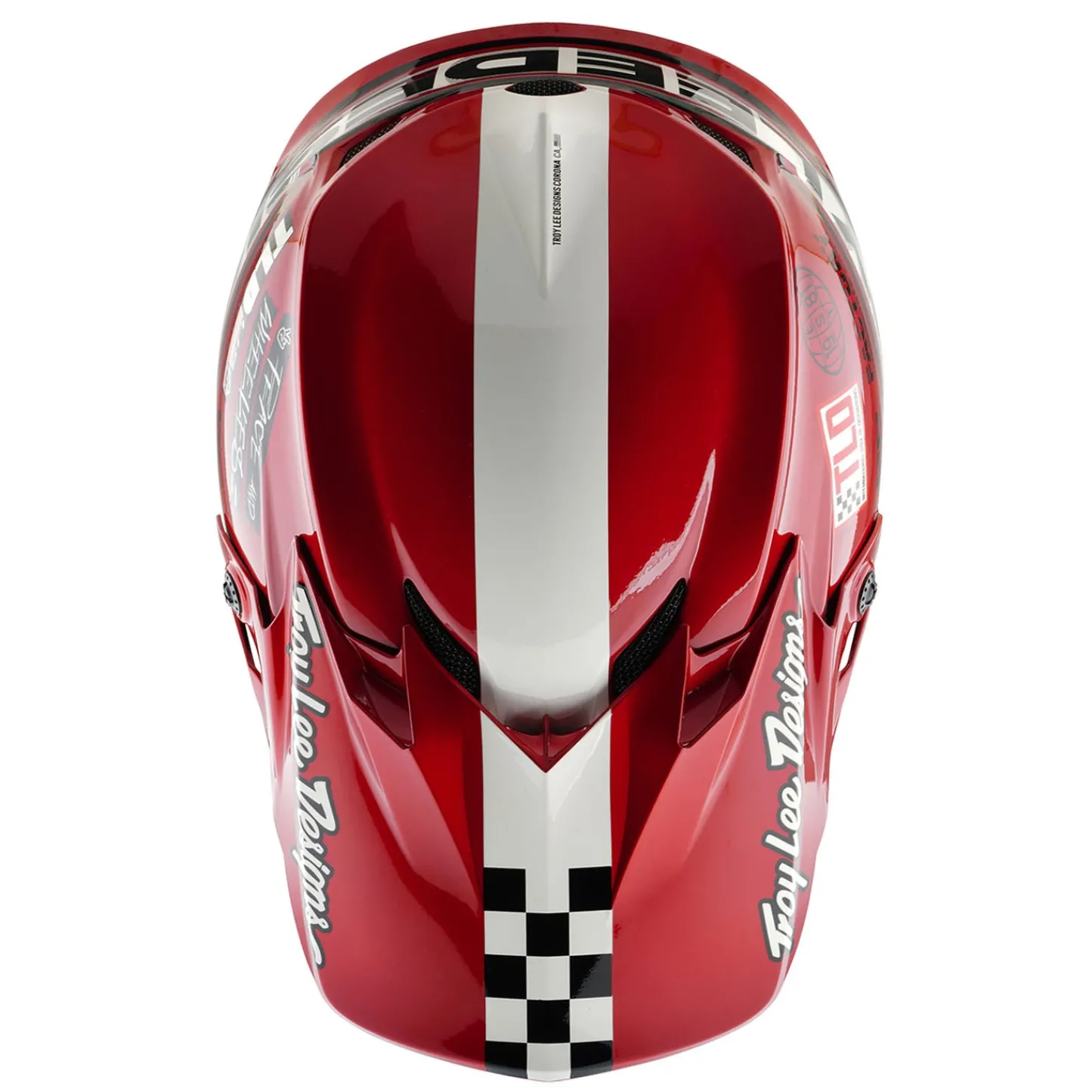 Troy Lee Designs Helmets|Off Road^Youth GP Pro Helmet Fifty-50 White / Red