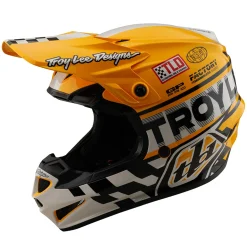 Troy Lee Designs Off Road|Helmets^Youth GP Pro Helmet Fifty-50 White / Gold