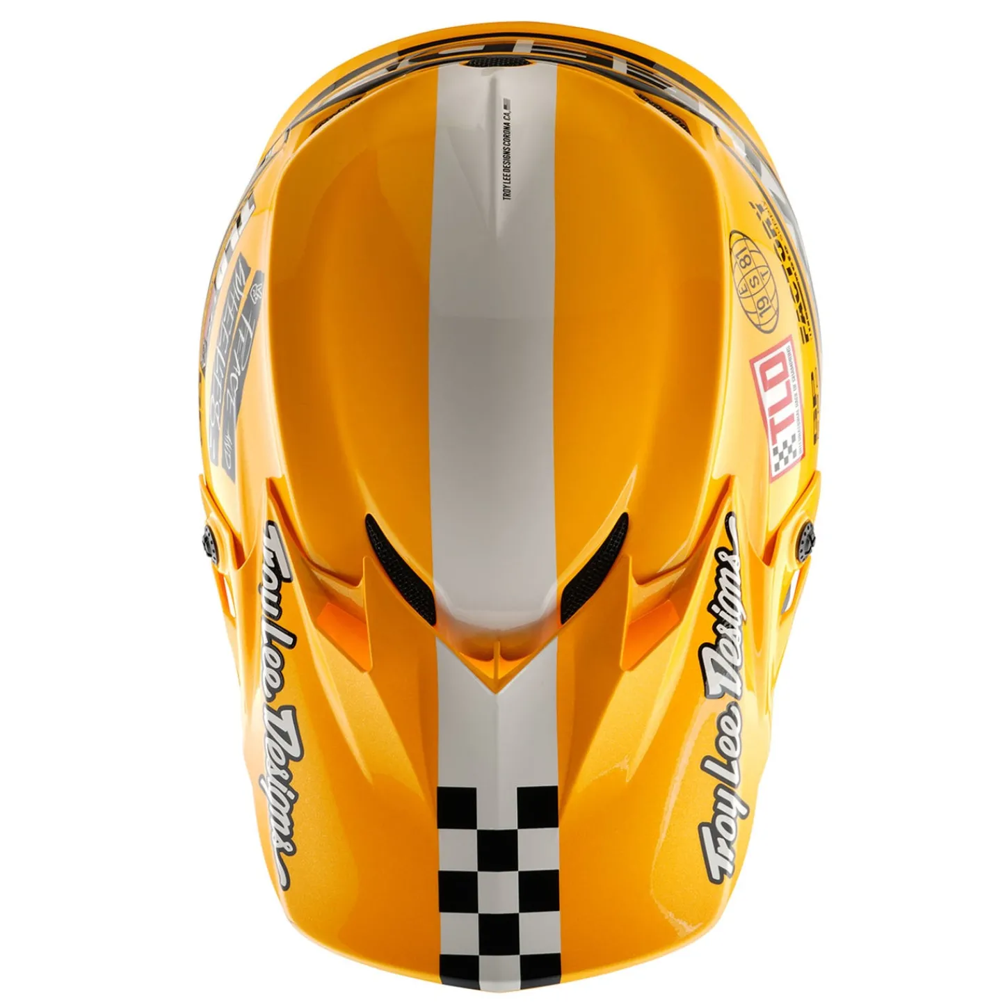 Troy Lee Designs Off Road|Helmets^Youth GP Pro Helmet Fifty-50 White / Gold