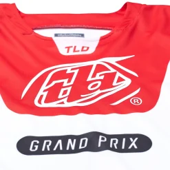 Troy Lee Designs Jerseys^Youth GP Pro Jersey Blends White / Glo Red