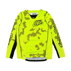 Troy Lee Designs Jerseys^Youth GP Pro Jersey Blotted Flo Yellow