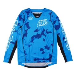 Troy Lee Designs Jerseys^Youth GP Pro Jersey Blotted Bright Blue