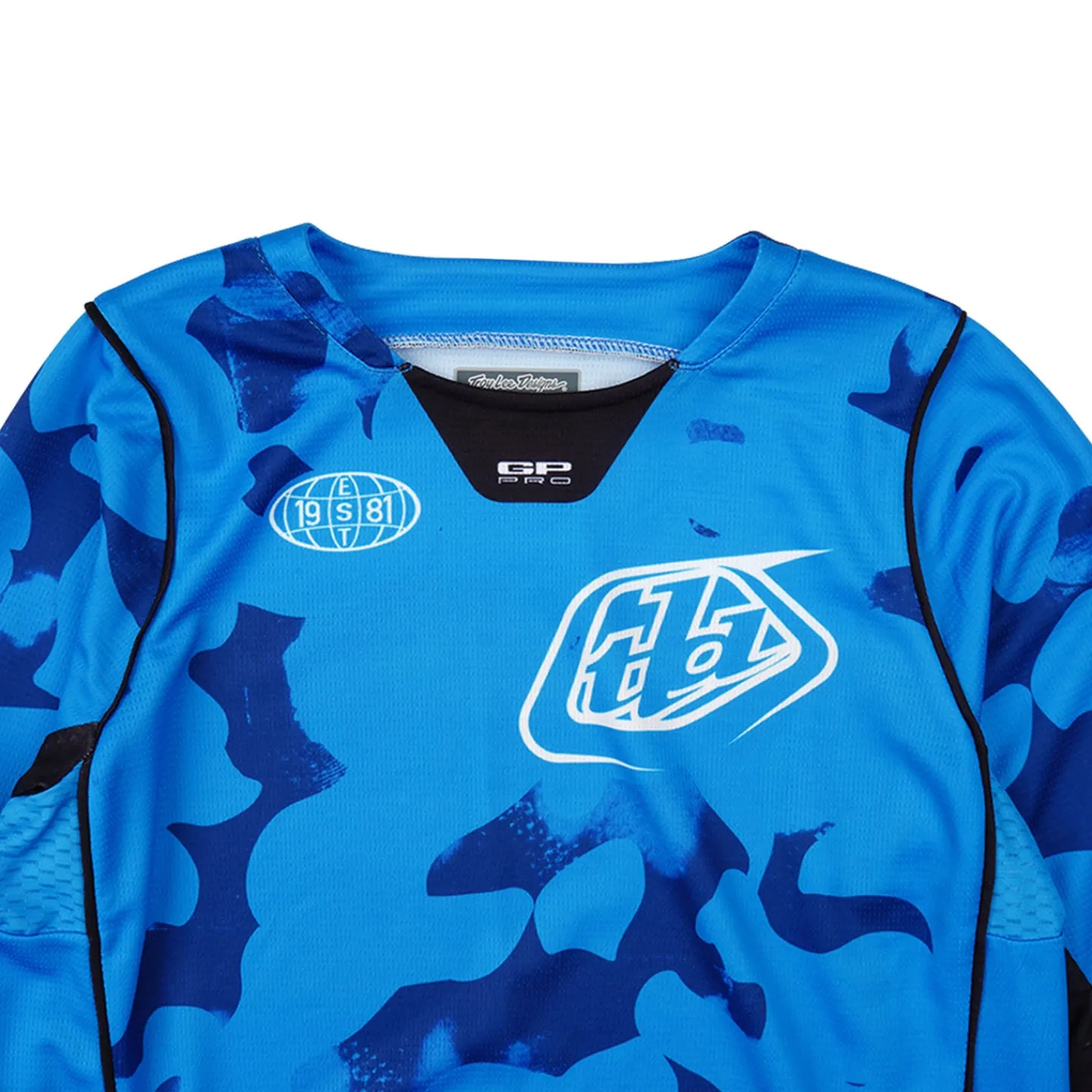 Troy Lee Designs Jerseys^Youth GP Pro Jersey Blotted Bright Blue