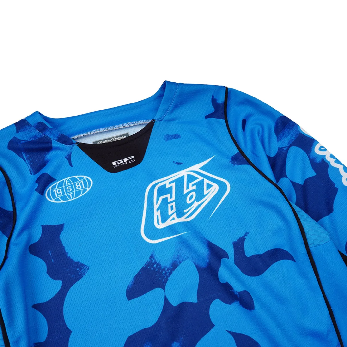 Troy Lee Designs Jerseys^Youth GP Pro Jersey Blotted Bright Blue