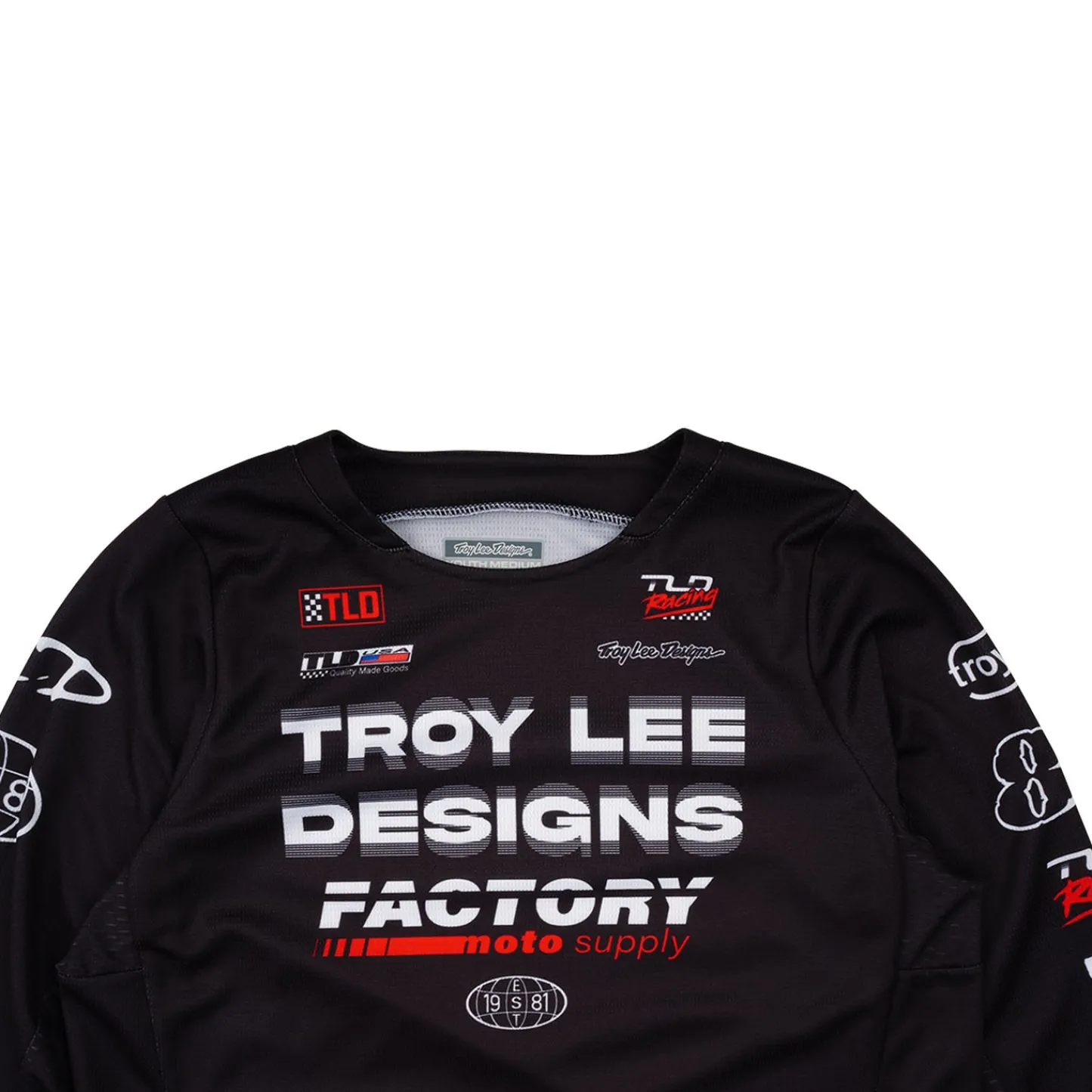 Troy Lee Designs Jerseys^Youth GP Pro Jersey Factory Black