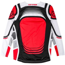 Troy Lee Designs Jerseys^Youth GP Pro Jersey Wavez Off-White / Red
