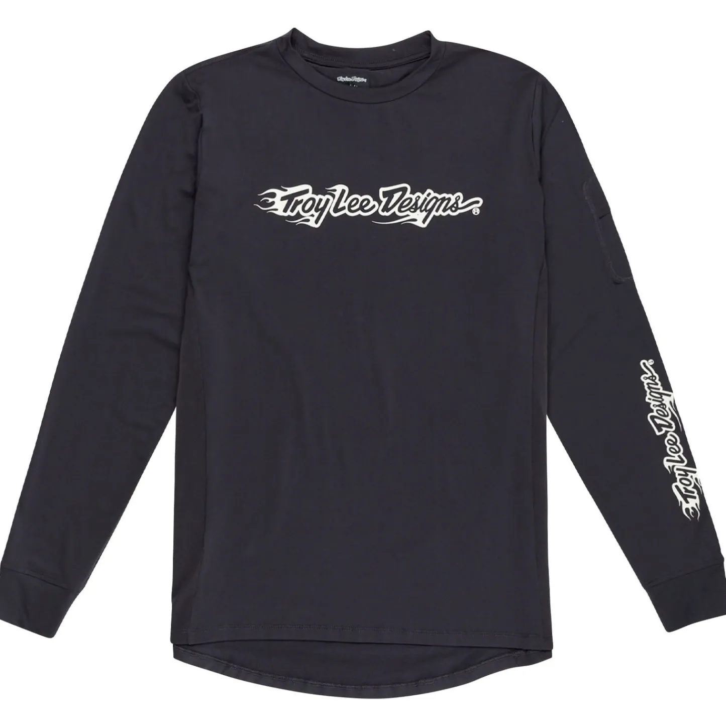 Troy Lee Designs Jerseys^Youth Ruckus Long Sleeve Ride Tee Burn Out Carbon
