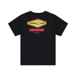 Troy Lee Designs Youth Tees^Youth Short Sleeve Tee Carb Black