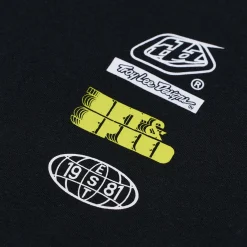 Troy Lee Designs Youth Tees^Youth Short Sleeve Tee Overload Black