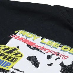 Troy Lee Designs Youth Tees^Youth Short Sleeve Tee Overload Black